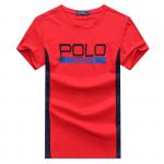 polo ralph lauren t-shirt basique broderie polo rouge